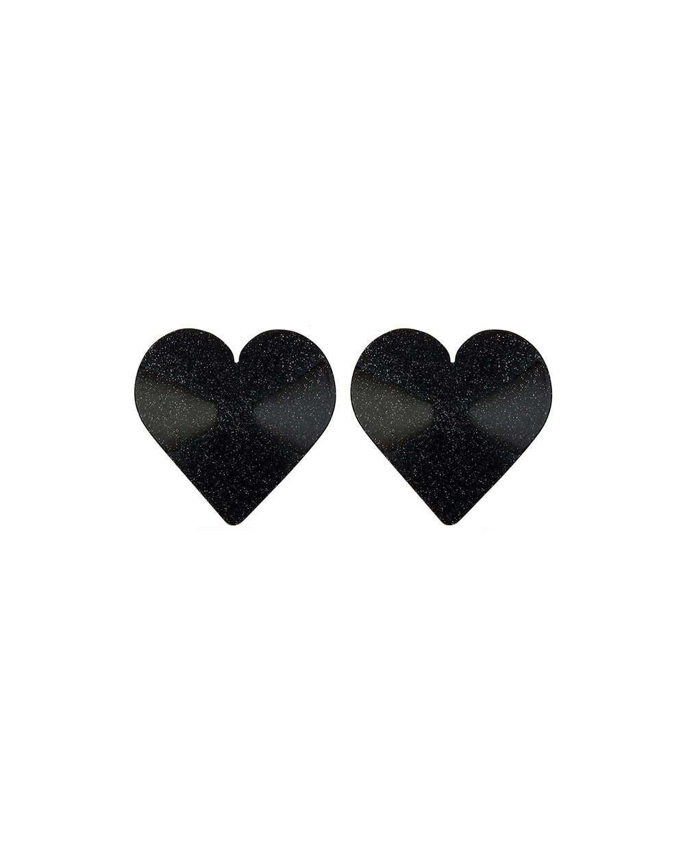 Alabama Pasties - Black Glitter