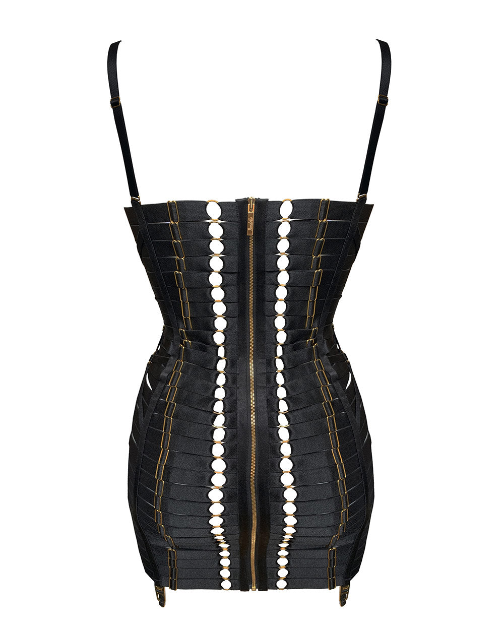 Bordelle - Boudoir - Adjustable Bondage Angela Dress -brava-boutique