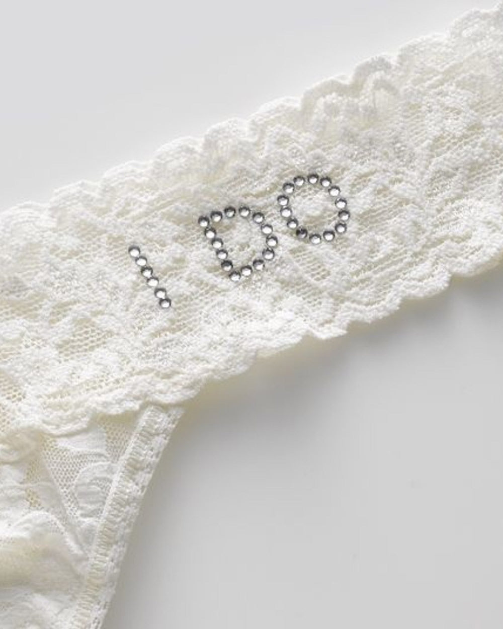 I Do Crystal Original Rise Thong