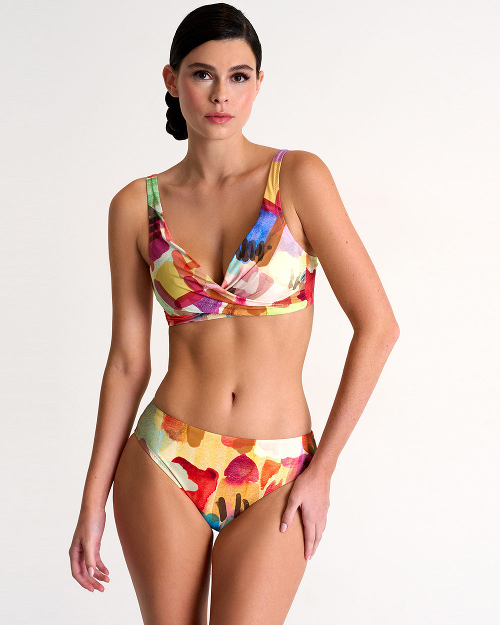 Shan - Bikini Wear - Lola Mid-Bikini Bottom -brava-boutique
