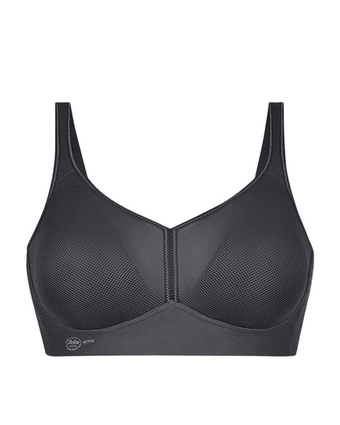 Anita PANALP DELTA - Medium support sports bra - noir/black
