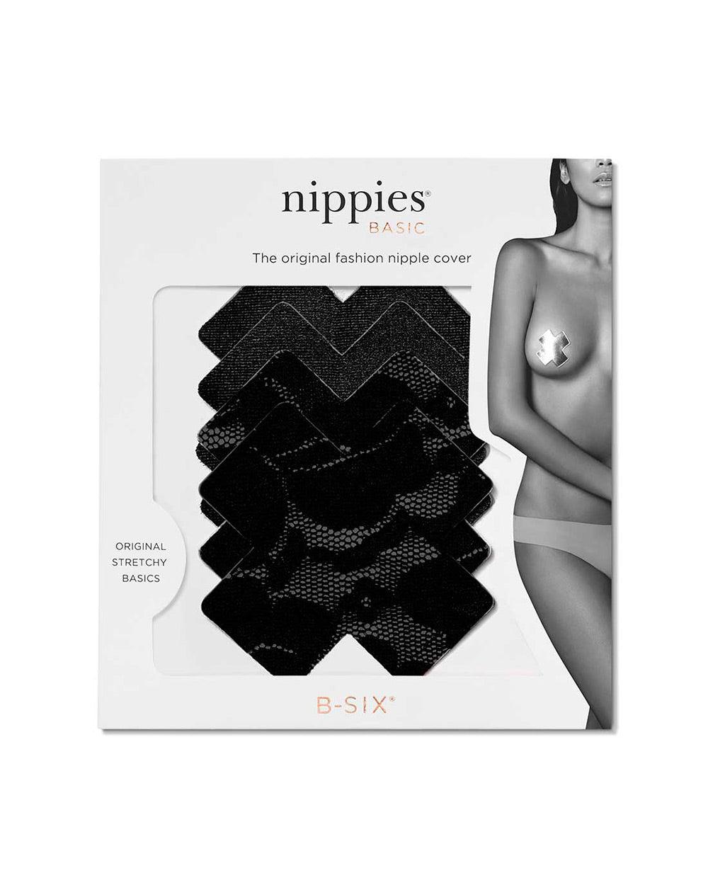 B-Six - Wardrobe Solutions - Cross Nipple Covers -brava-boutique