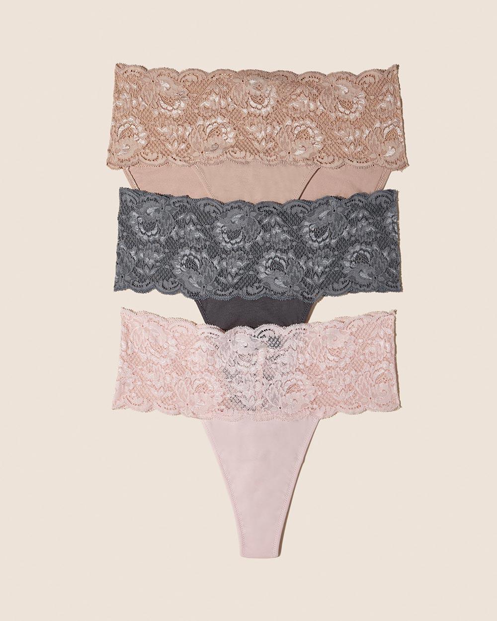 Cosabella - Thongs - Never Say Never Emergency 3 Pack -brava-boutique