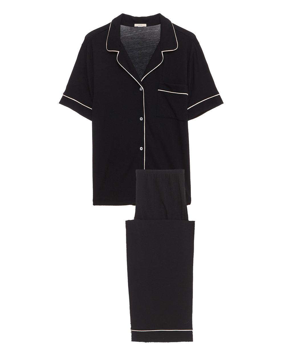 Eberjey - Pyjamas - Gisele Short Sleeve Pant Set -brava-boutique