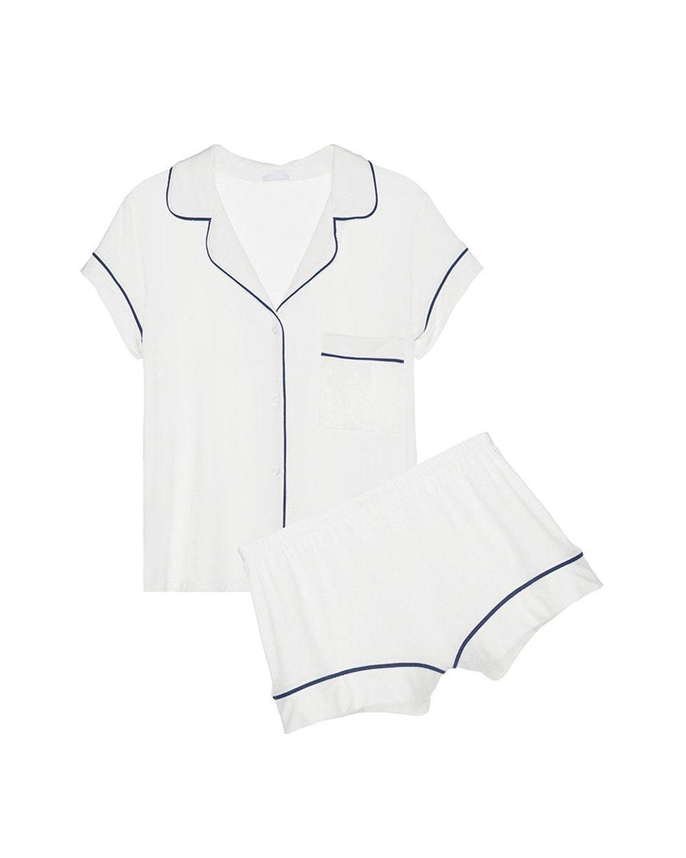 Eberjey - Pyjamas - Gisele Shortie PJ Set -brava-boutique
