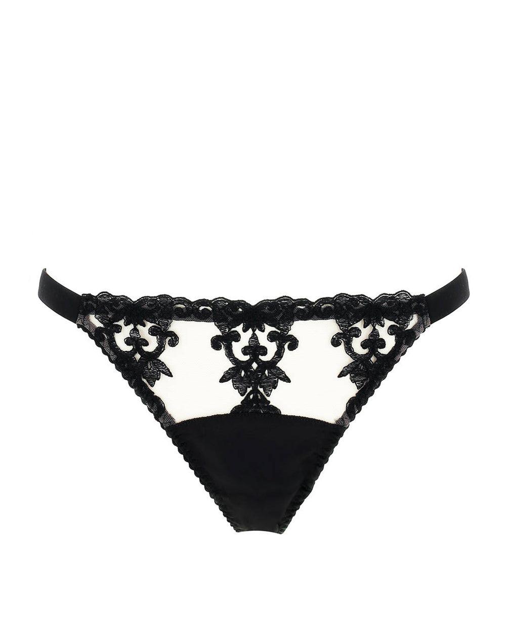 Onyx Ouvert Silk Brief