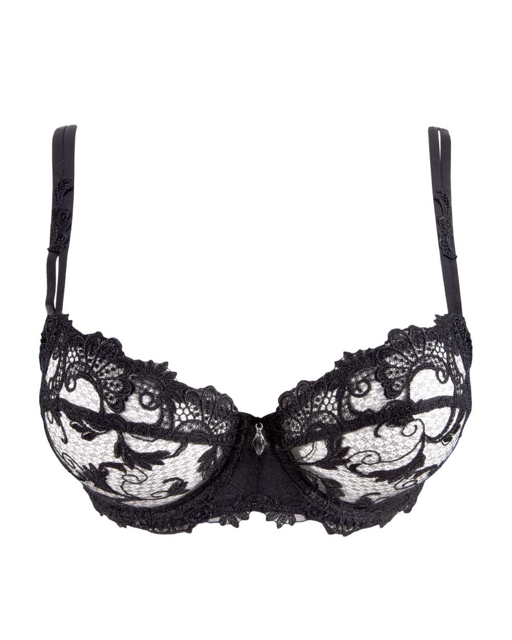 Lise Charmel - Underwire Bras - Dressing Floral Demi-Cup Bra -brava-boutique