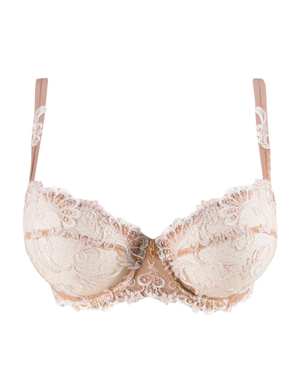 Lise Charmel - Underwire Bras - Dressing Floral Demi-Cup Bra -brava-boutique