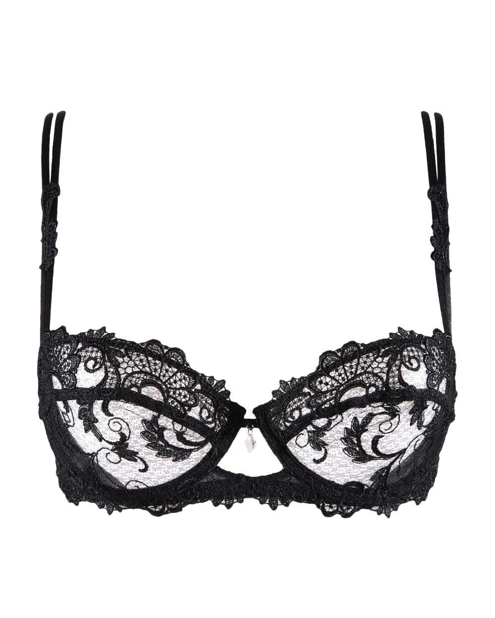 Dressing Floral Demi-Cup Bra