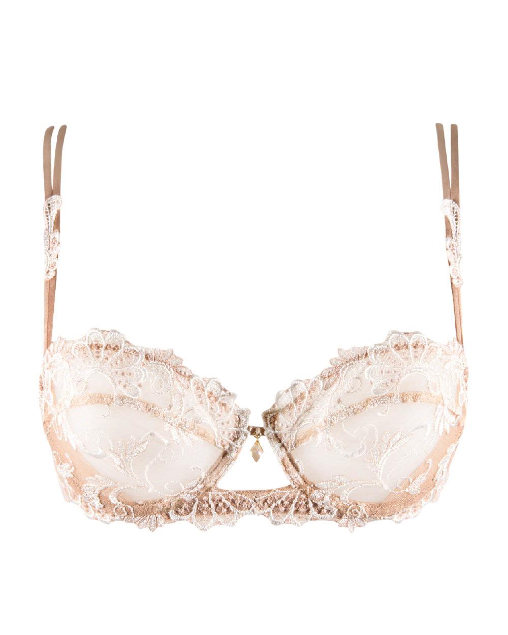 Dressing Floral Demi-Cup Bra