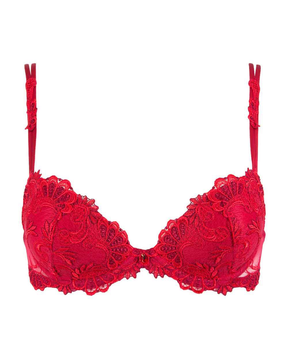 Dressing Floral Push-Up Bra