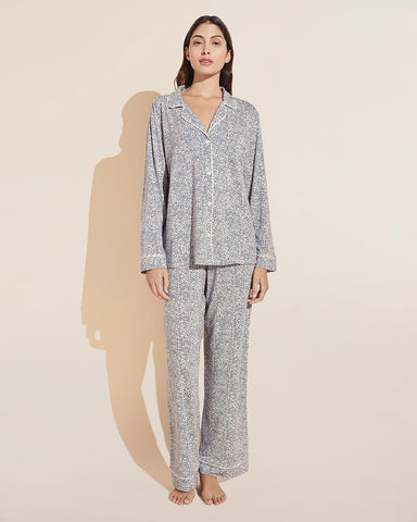 Eberjey - Pyjamas - Gisele Striped Long PJ Set -brava-boutique