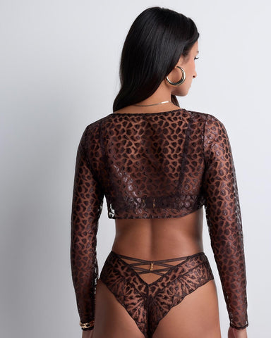 Aubade - Bodysuits - Crazy in Love Bolero -brava-boutique