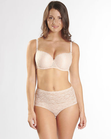 Aubade - T-Shirt Bras - Rosessence Moulded Half Cup -brava-boutique