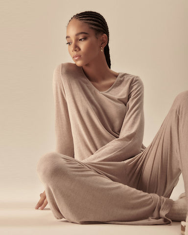 Oscalito - Pyjamas - Modal Cashmere Loungewear Set -brava-boutique