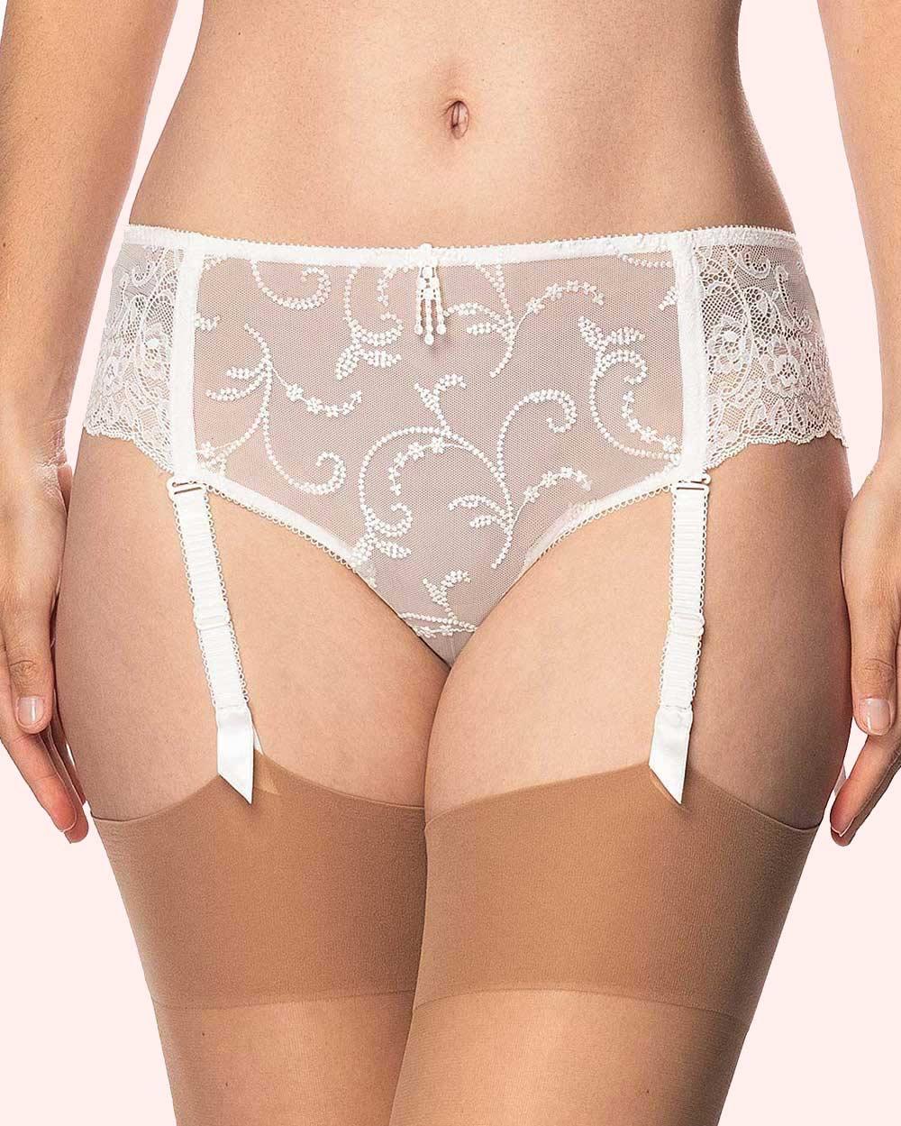 Empreinte-Thongs-Ginger Tanga With Removable Garters-brava-boutique