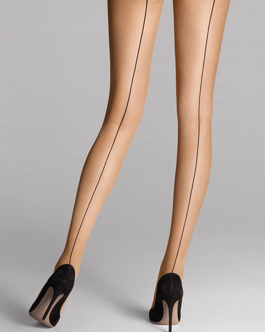 Wolford-Hosiery-Individual 10 Back Seam Tights-brava-boutique