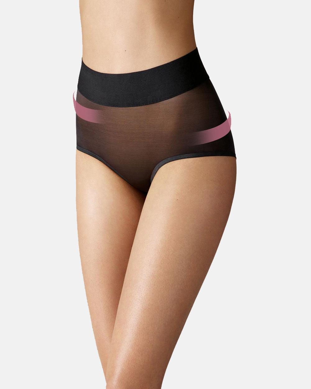Wolford Tulle Control High Waist Panty