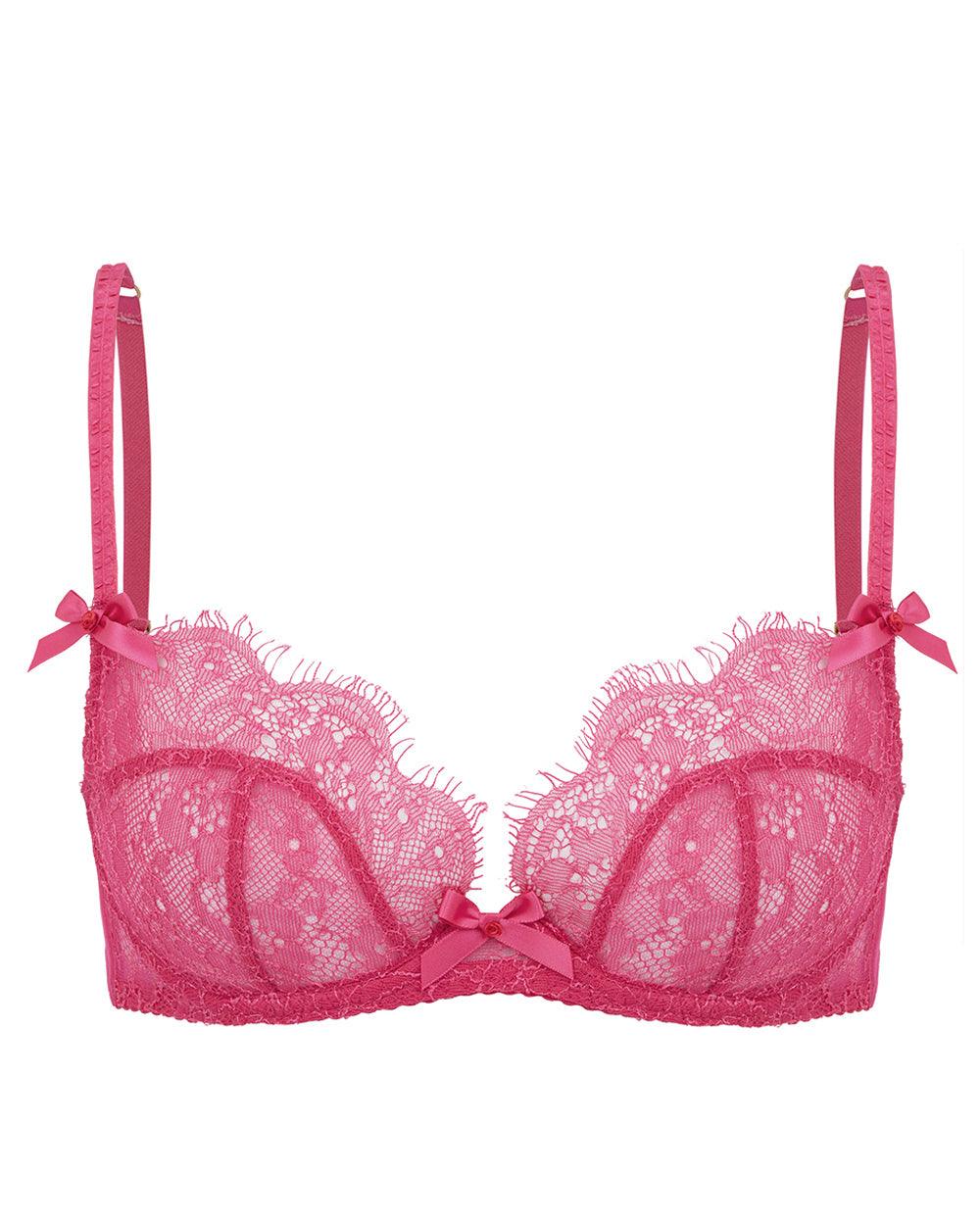 Victoria secret pink bra size 32c white lace push up  Victoria secret pink  bras, Pink bra, Victoria secret pink