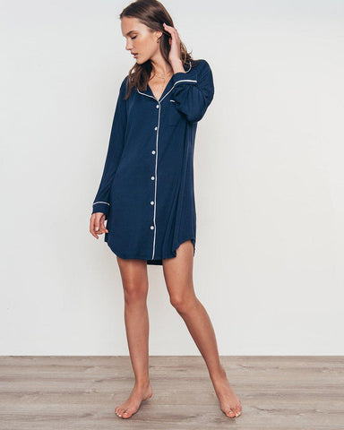 Eberjey-Pyjamas-Gisele Sleep Shirt-brava-boutique
