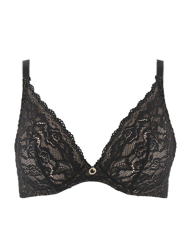 Aubade - Underwire Bras - Rosessence Plunge Triangle -brava-boutique