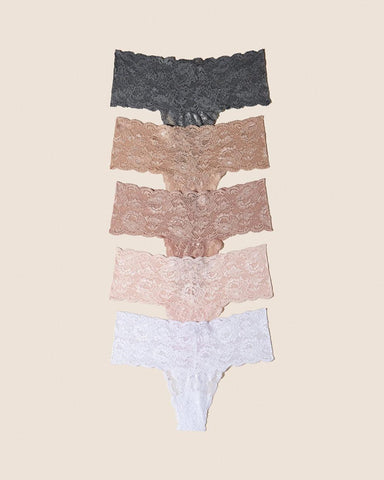 Cosabella - Thongs - Never Say Never Comfie Thongs-Set of 5 -brava-boutique