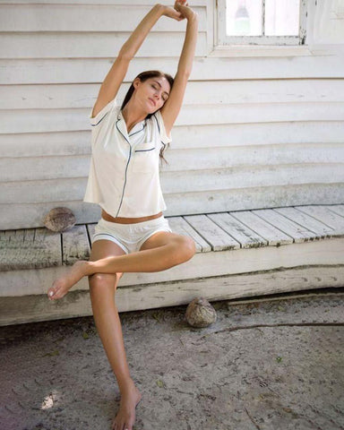 Eberjey - Pyjamas - Gisele Shortie PJ Set -brava-boutique