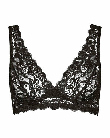 Hanro - Wireless Bras - Moments Lace Bralette -brava-boutique