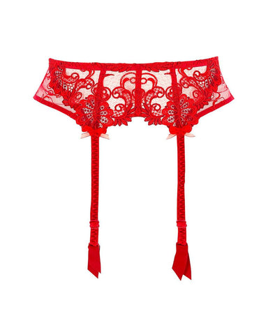 Lise Charmel - Suspender Belts - Dressing Floral Suspender Belt -brava-boutique
