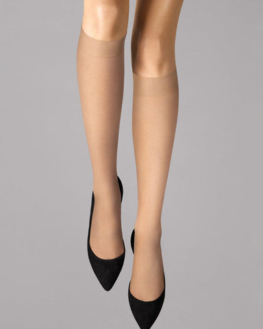 Wolford - Hosiery - Individual 10 Knee-Highs -brava-boutique