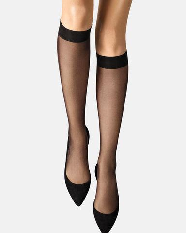 Wolford - Hosiery - Individual 10 Knee-Highs -brava-boutique